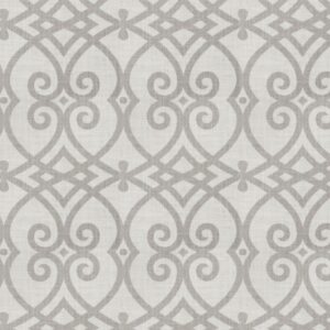 Jaclyn Smith Upholstery Fabric-Gatework Rot/Dove Gray