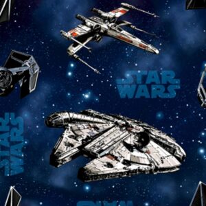 Star Wars Ships Cotton Fabric