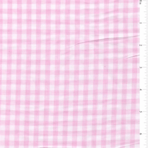 Pink 1/4 Inch Gingham Bolt Fabric